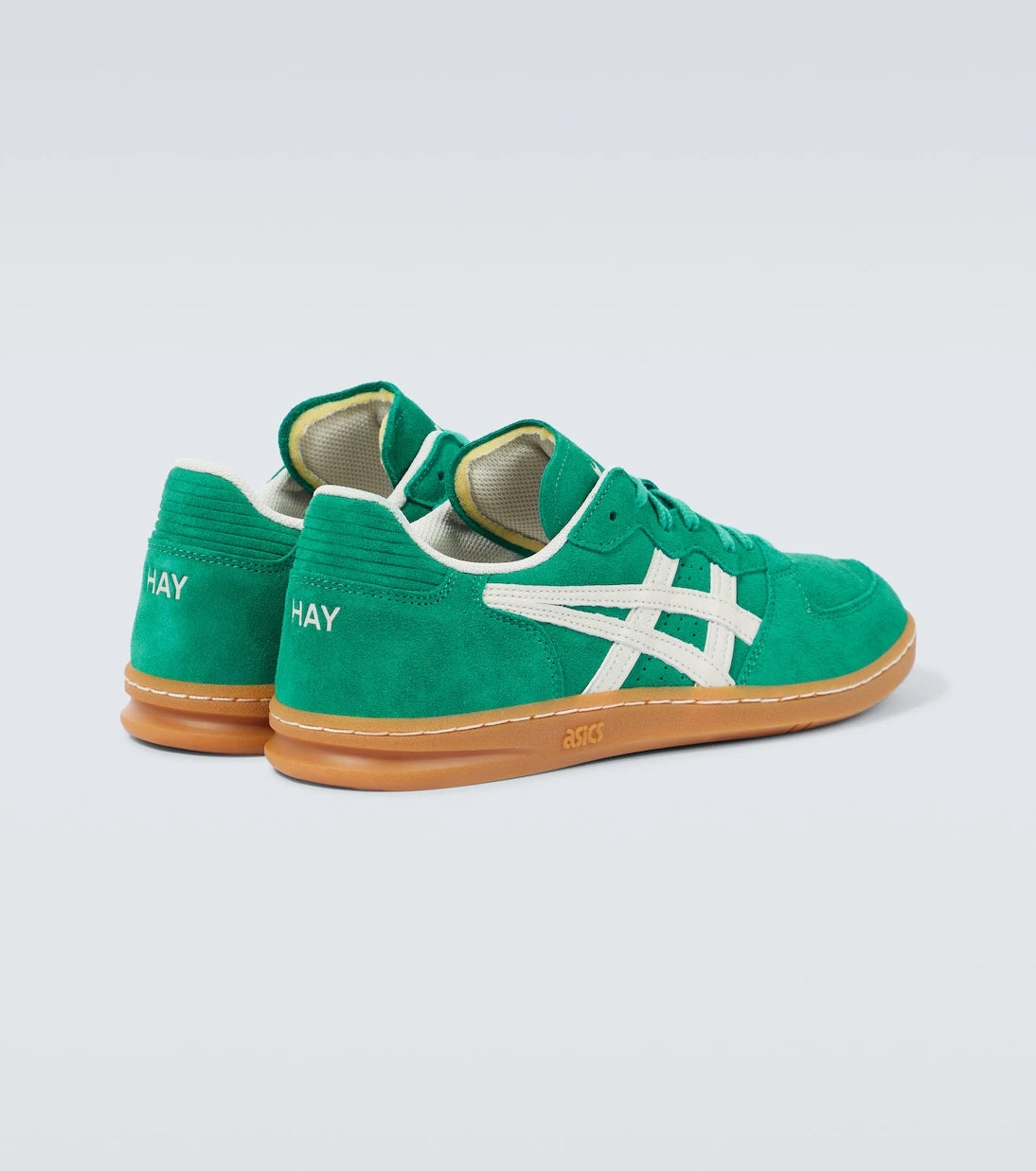 Asics - x Hay Skyhand OG leather sneakers