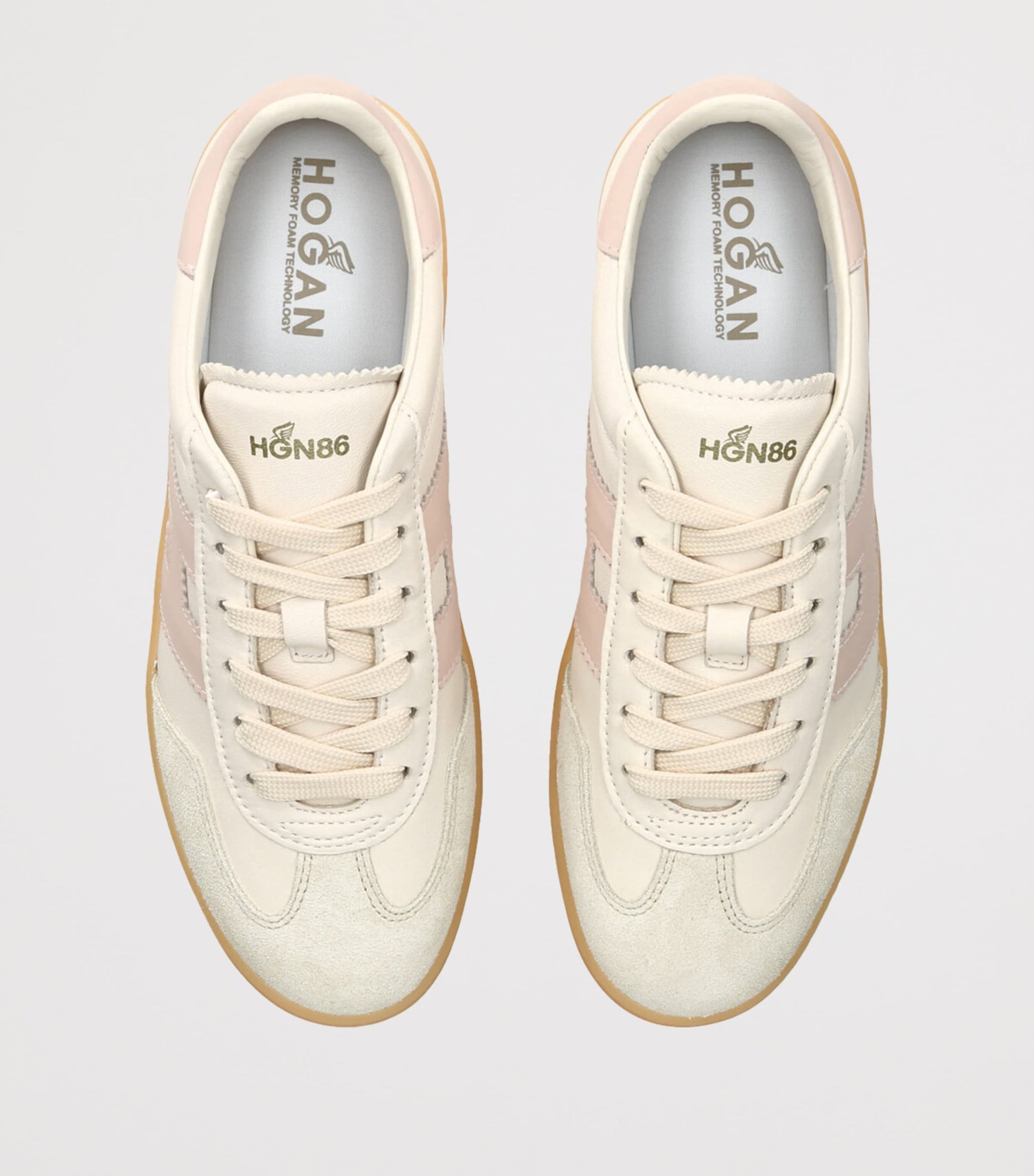 Leather Cool Sneakers PALE PINK