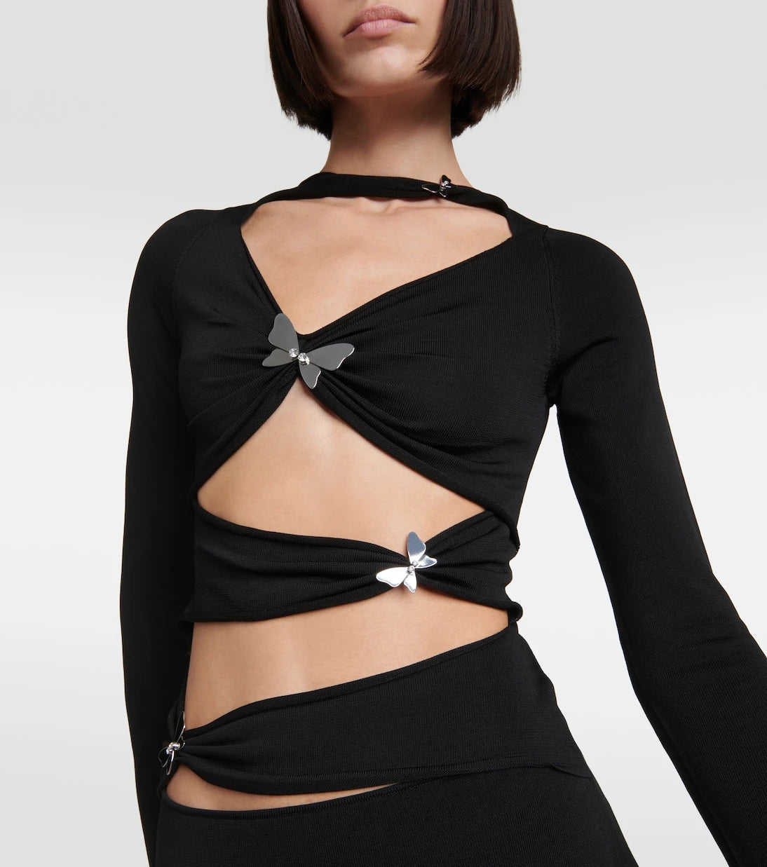 Aya Muse - Atalo cutout jersey midi dress