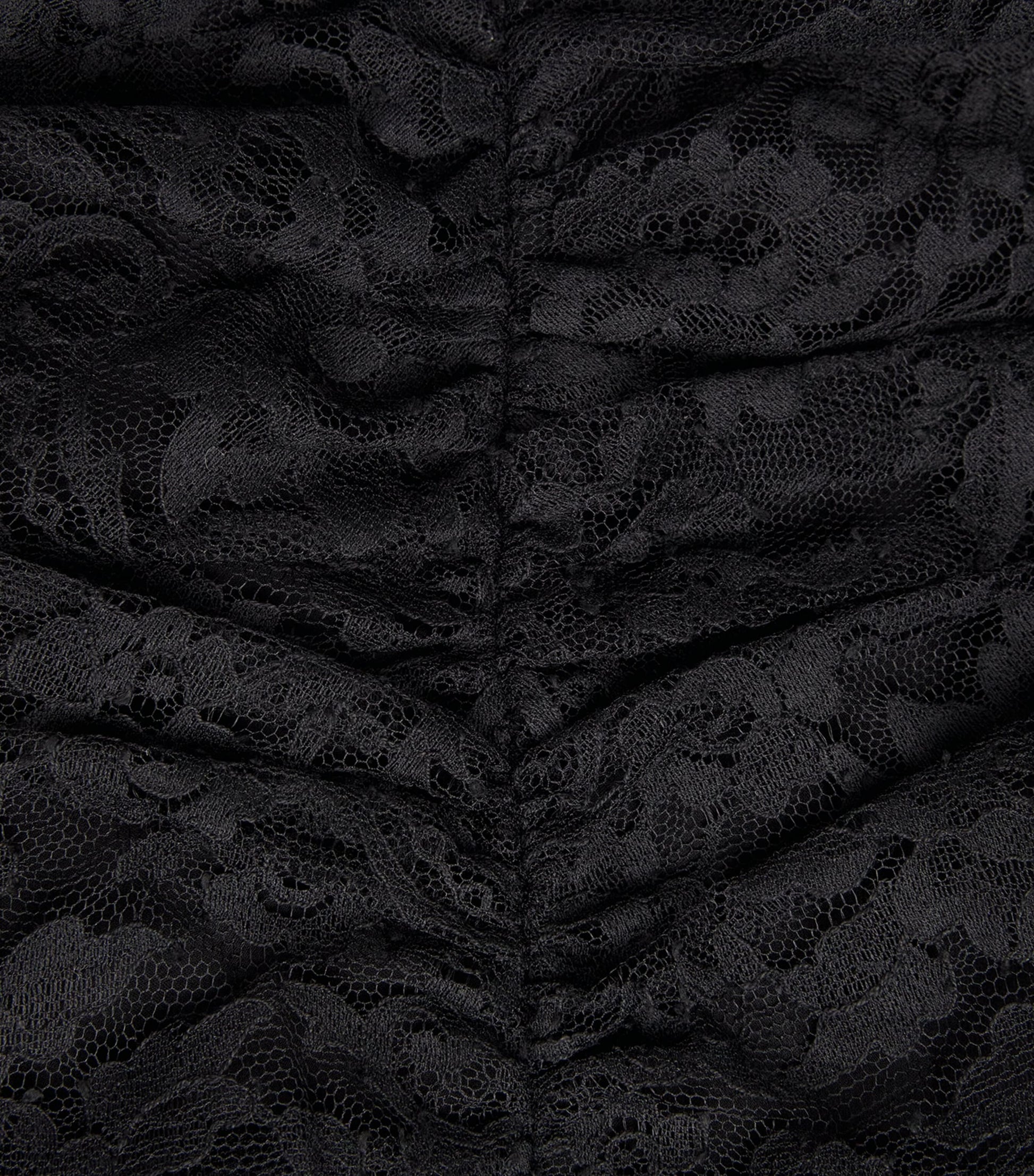 Lace Split-Skirt Maxi Dress