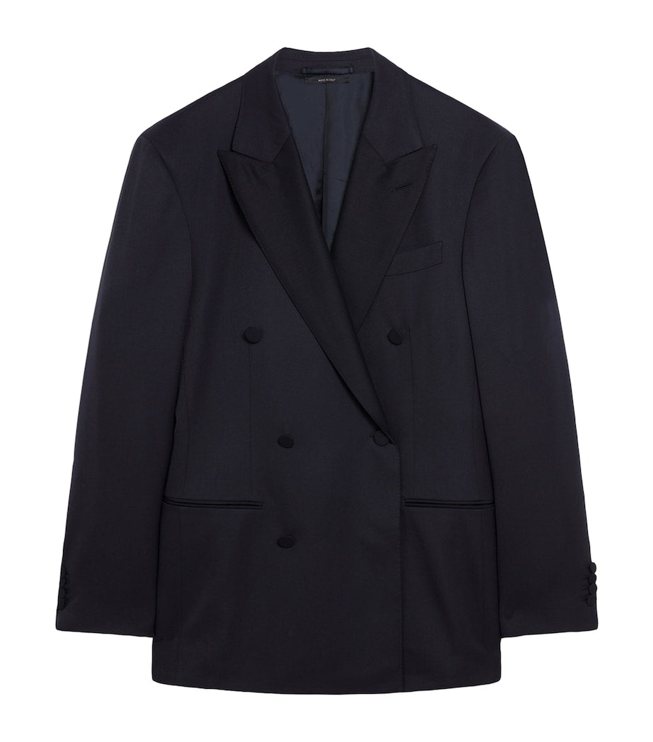 Wool-Cashmere Evening Suit Jacket