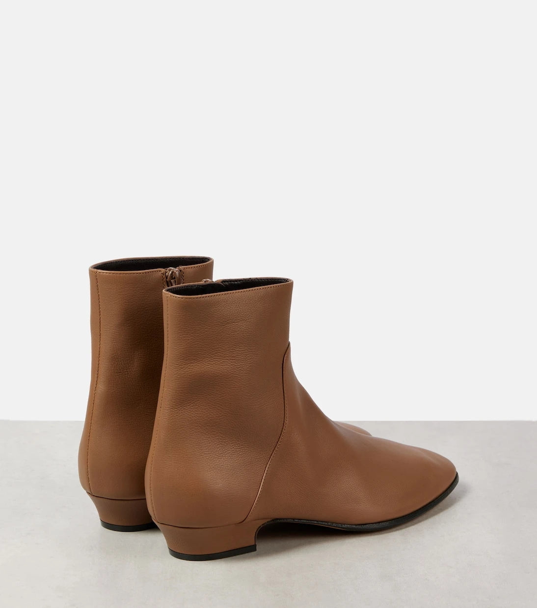 The Row - Awar 25 leather ankle boots