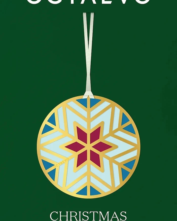 Octaevo Christmas Bauble Kitap Ayracı 5 x 10 cm