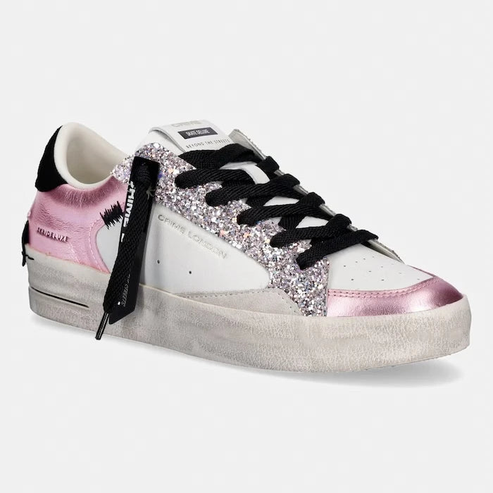 Crime London SK8 DELUXE маратонки дамски от кожа