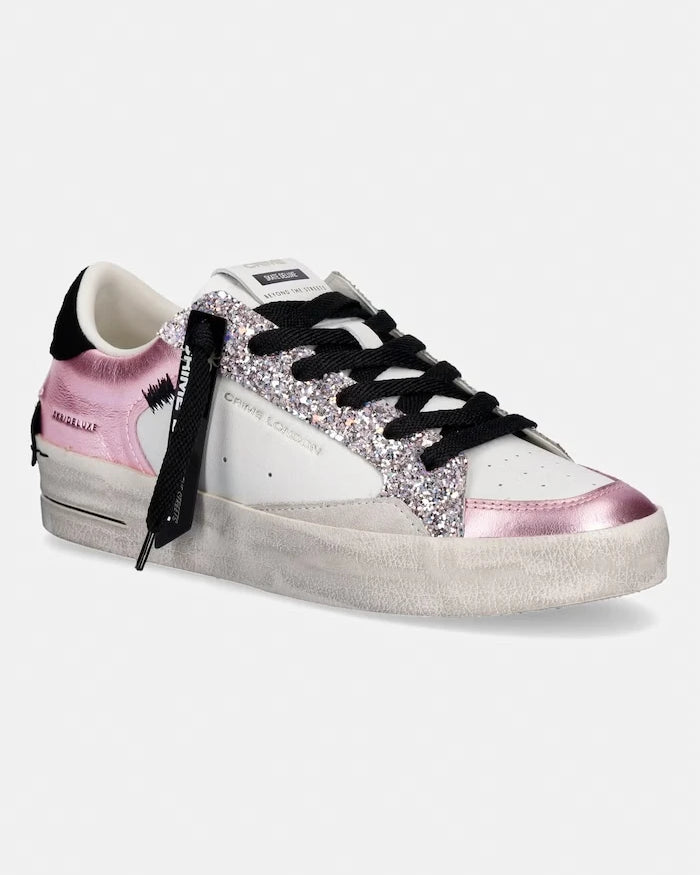 Crime London SK8 DELUXE kadın deri sneaker