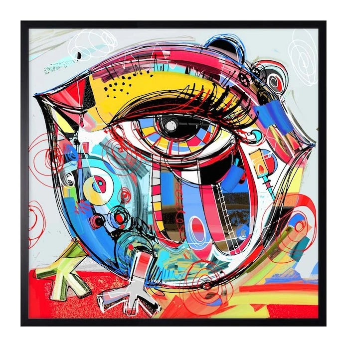 Репродукция върху хартия в рамка 70x70 cm