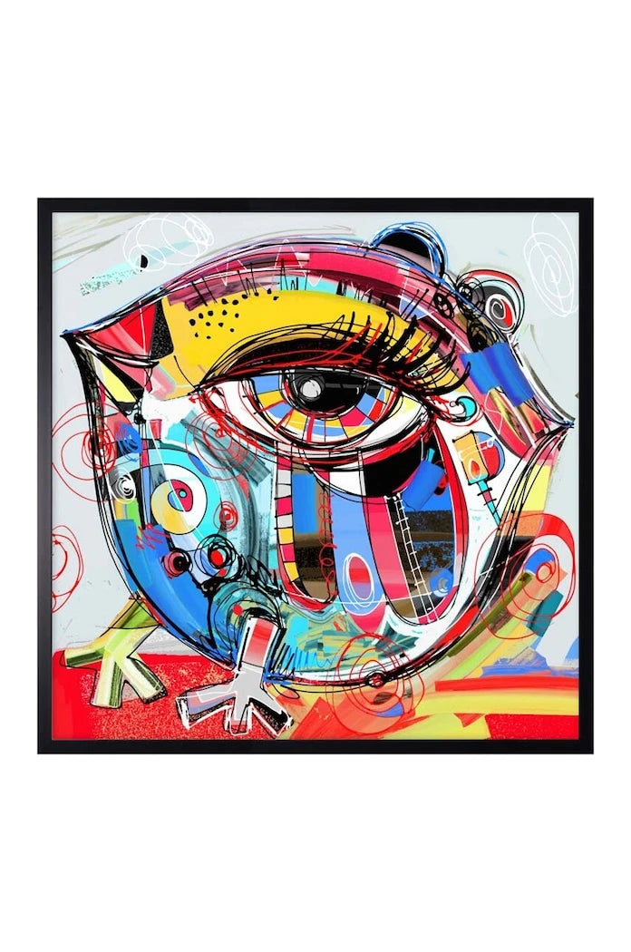 Репродукция върху хартия в рамка 70x70 cm