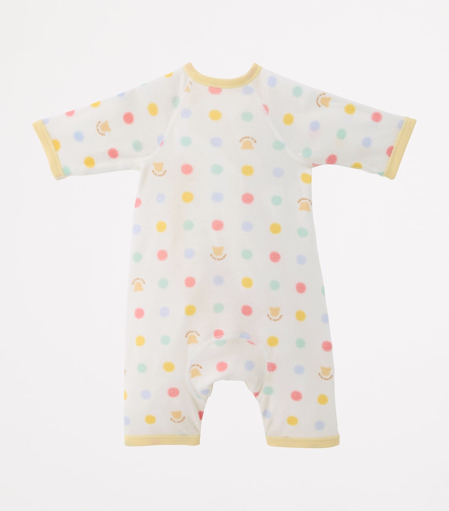 Cotton Polka Dot Playsuit (1 Month)