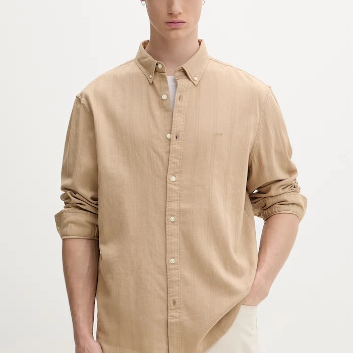 Levi's erkek ketenli gömlek AUTHENTIC BUTTON DOWN