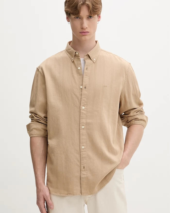 Levi's erkek ketenli gömlek AUTHENTIC BUTTON DOWN