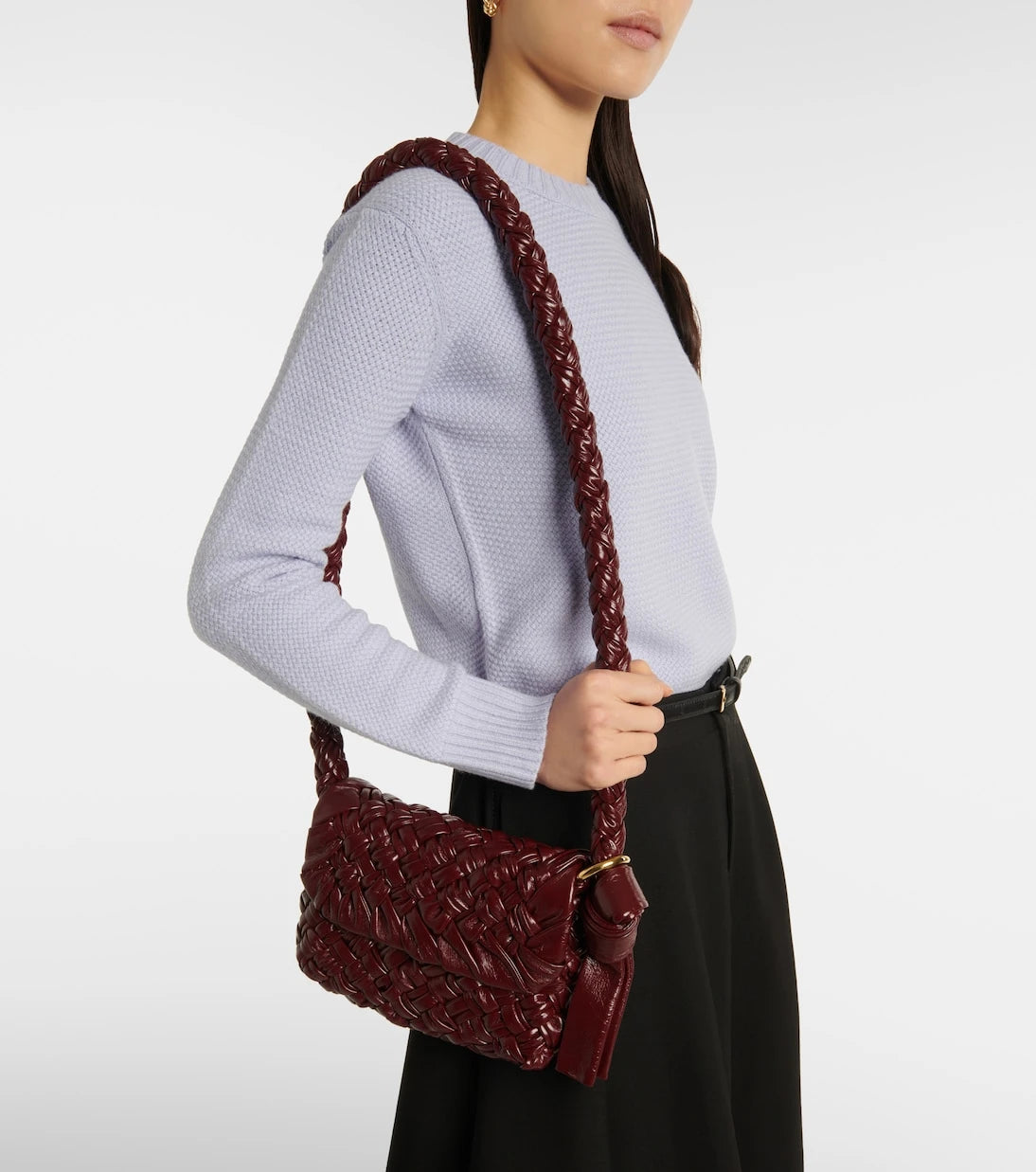 Bottega Veneta - Kalimero Città Small leather shoulder bag