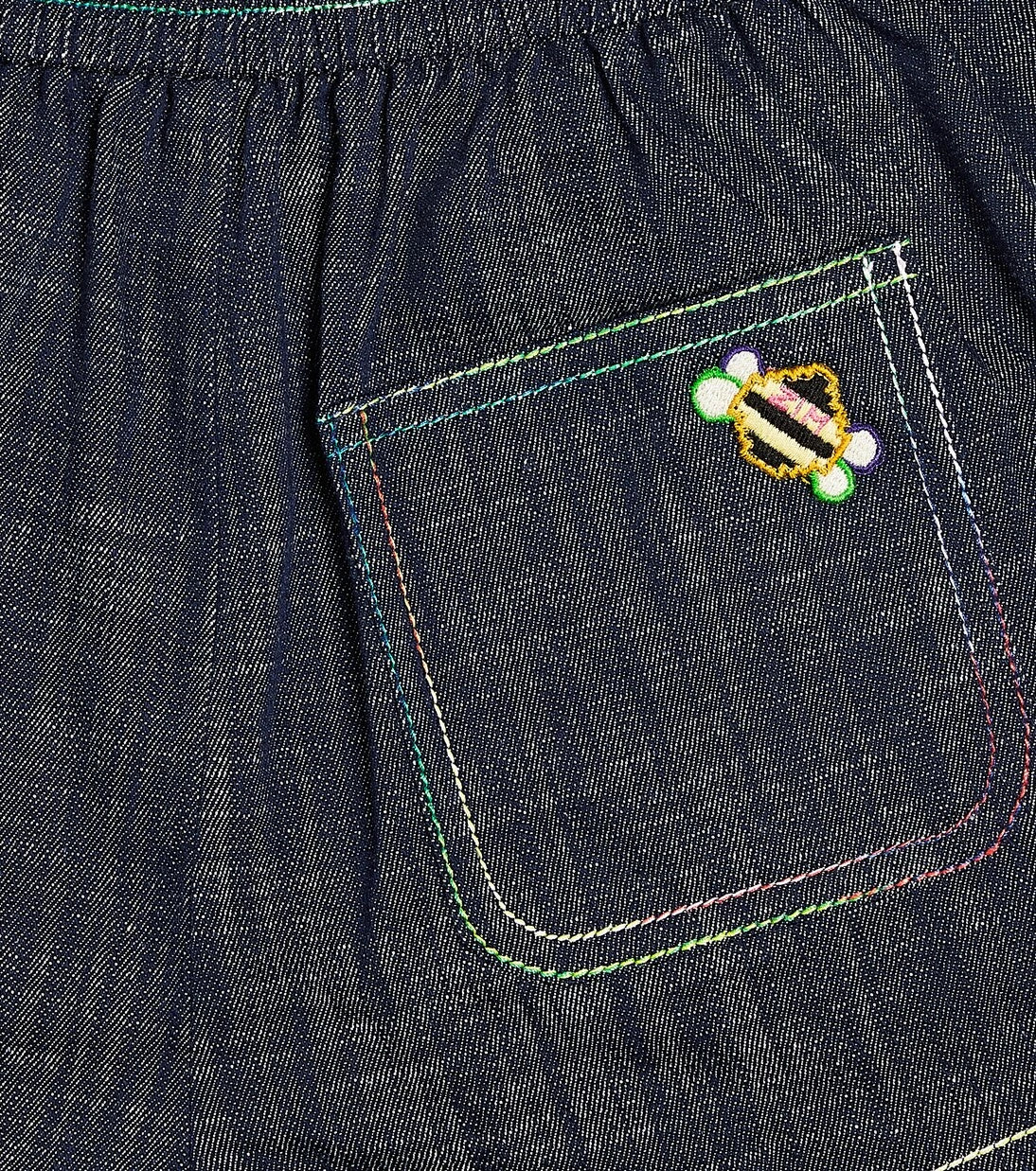 Zimmermann Kids - Alight denim shorts