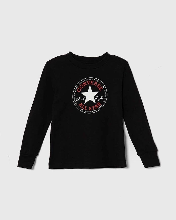 Converse Uzun Kollu Pamuklu Bluz