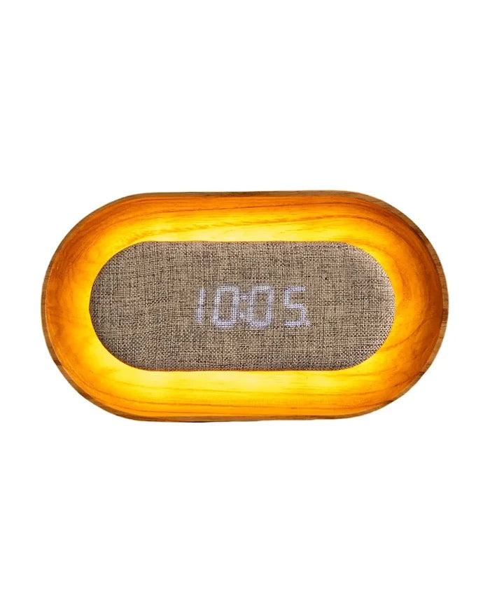Led Çalar Saat Gingko Design Lumos 15 cm