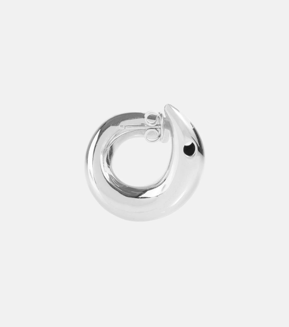 Bottega Veneta - Sterling silver hoop earrings