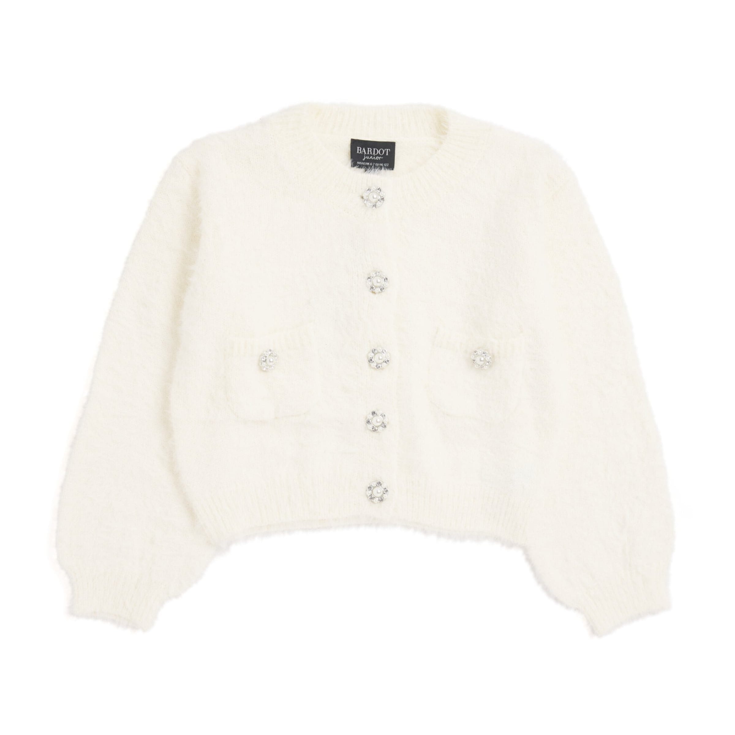 Bardot Junior Fluffy Sophia Cardigan (4-10 Years)