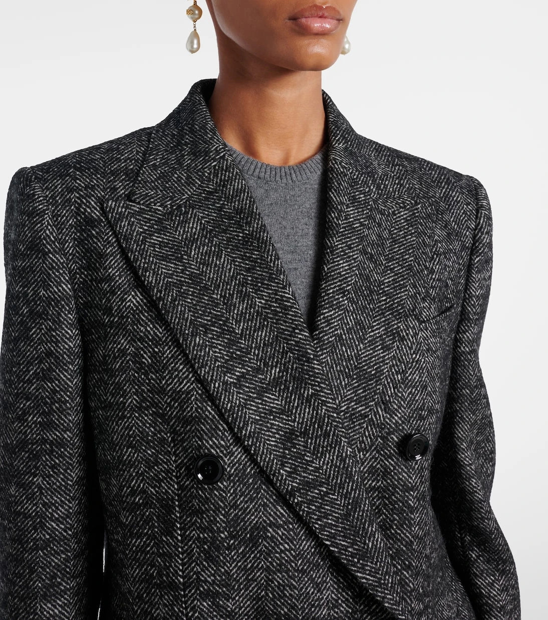 Dolce&Gabbana - Double-breasted wool-blend jacket