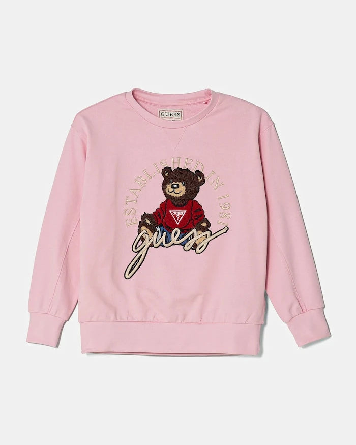Çocuk Pamuklu Sweatshirt Guess