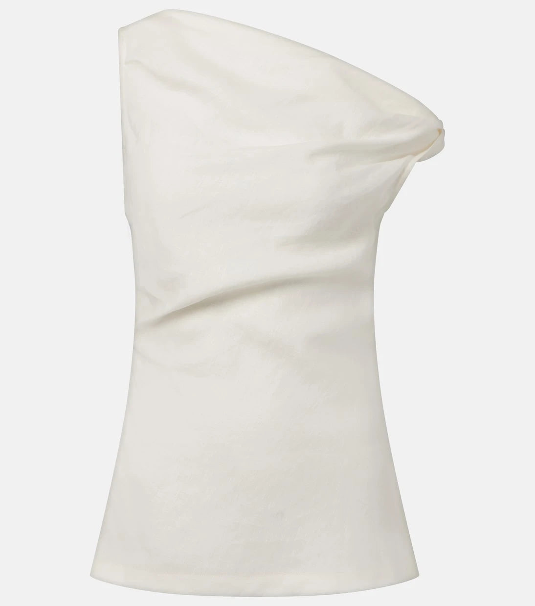 Faithfull - Suis asymmetric linen top