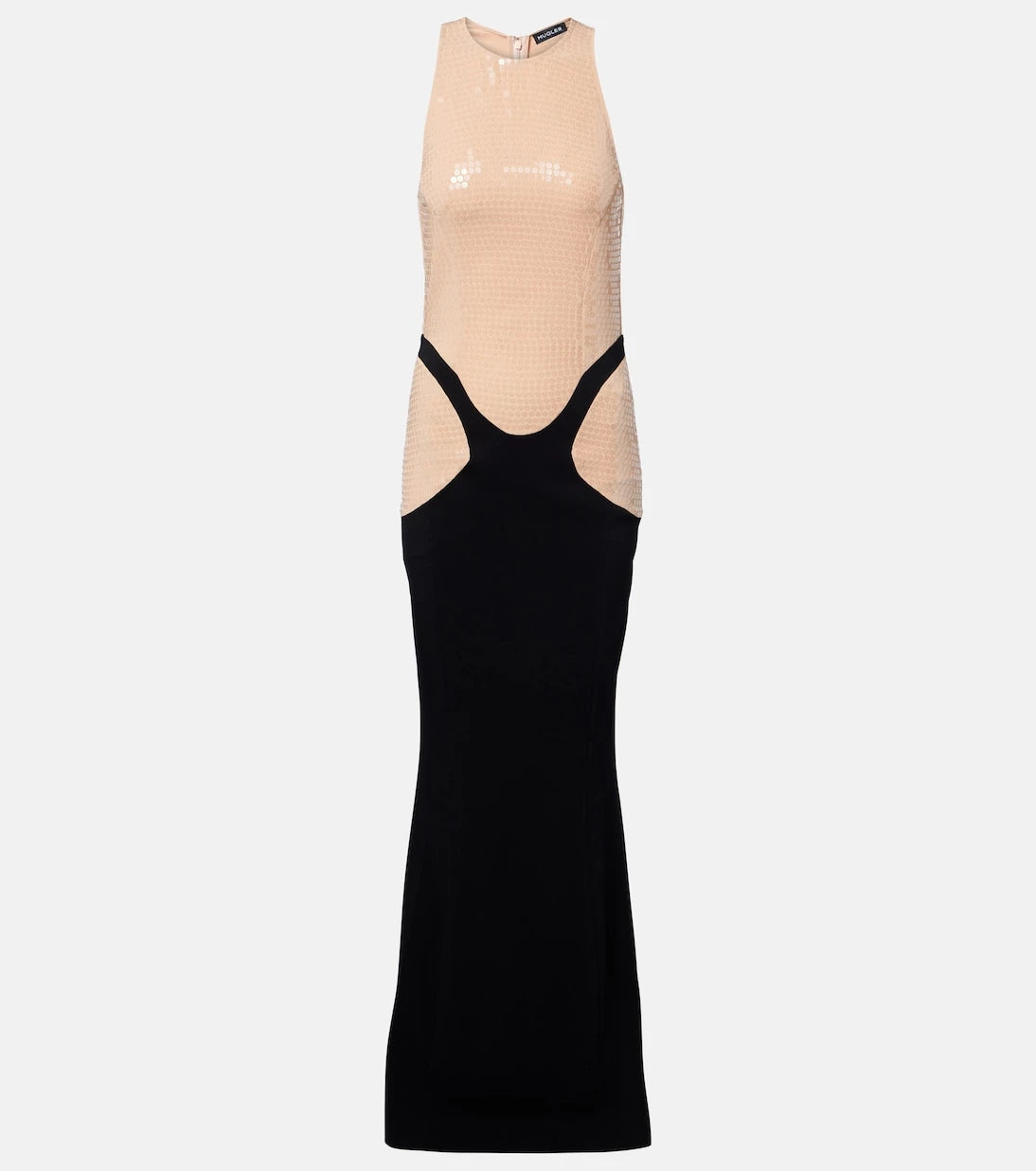 Mugler - re/edit sequined crêpe gown