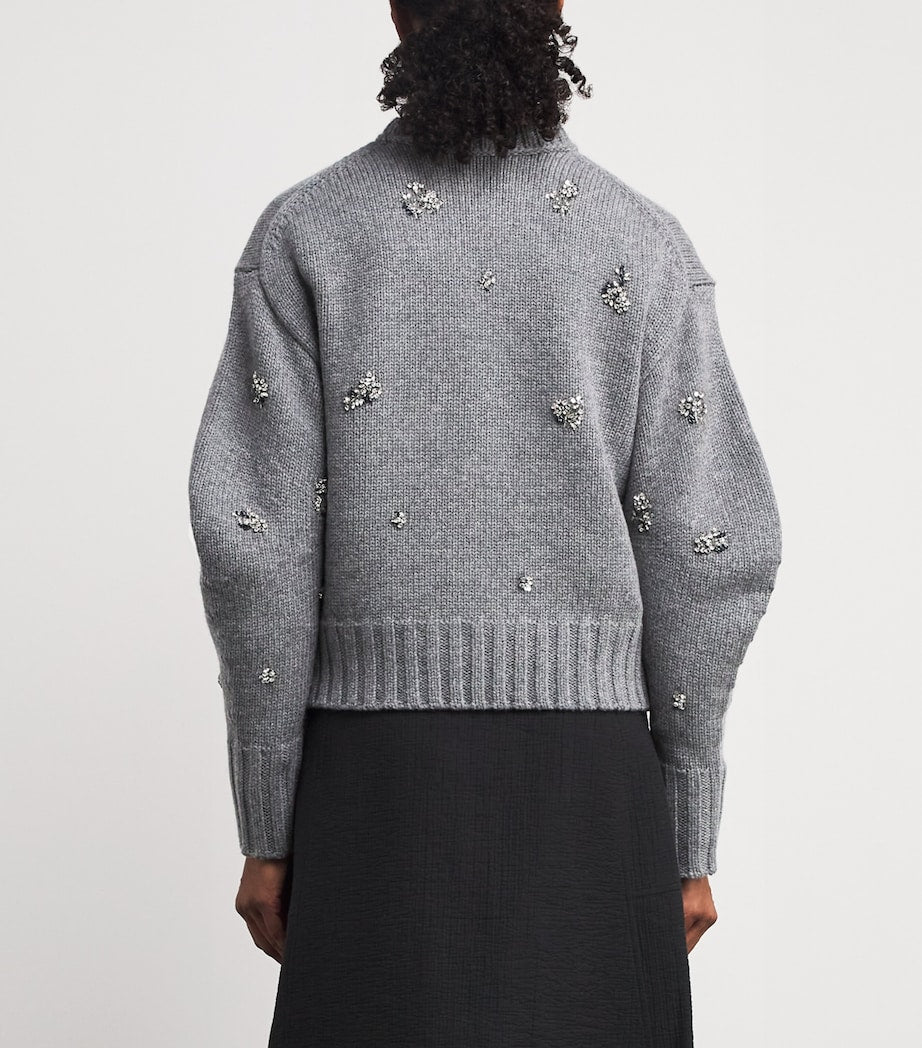 Simkhai Black Wool-Cashmere Coraline Sweater