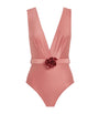 Pink Flower Lucky Swimsuit