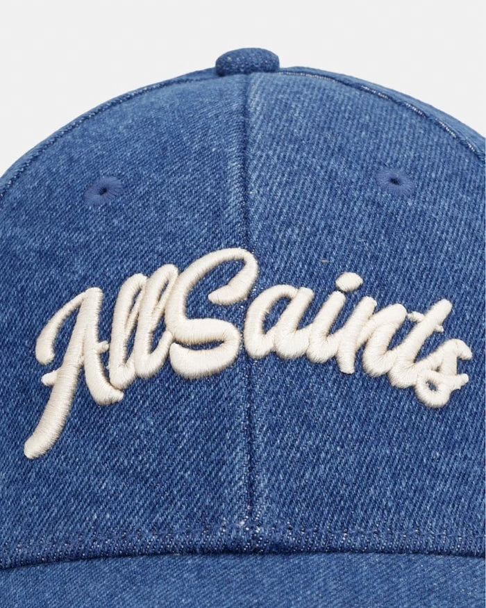 AllSaints denim козирка шапка