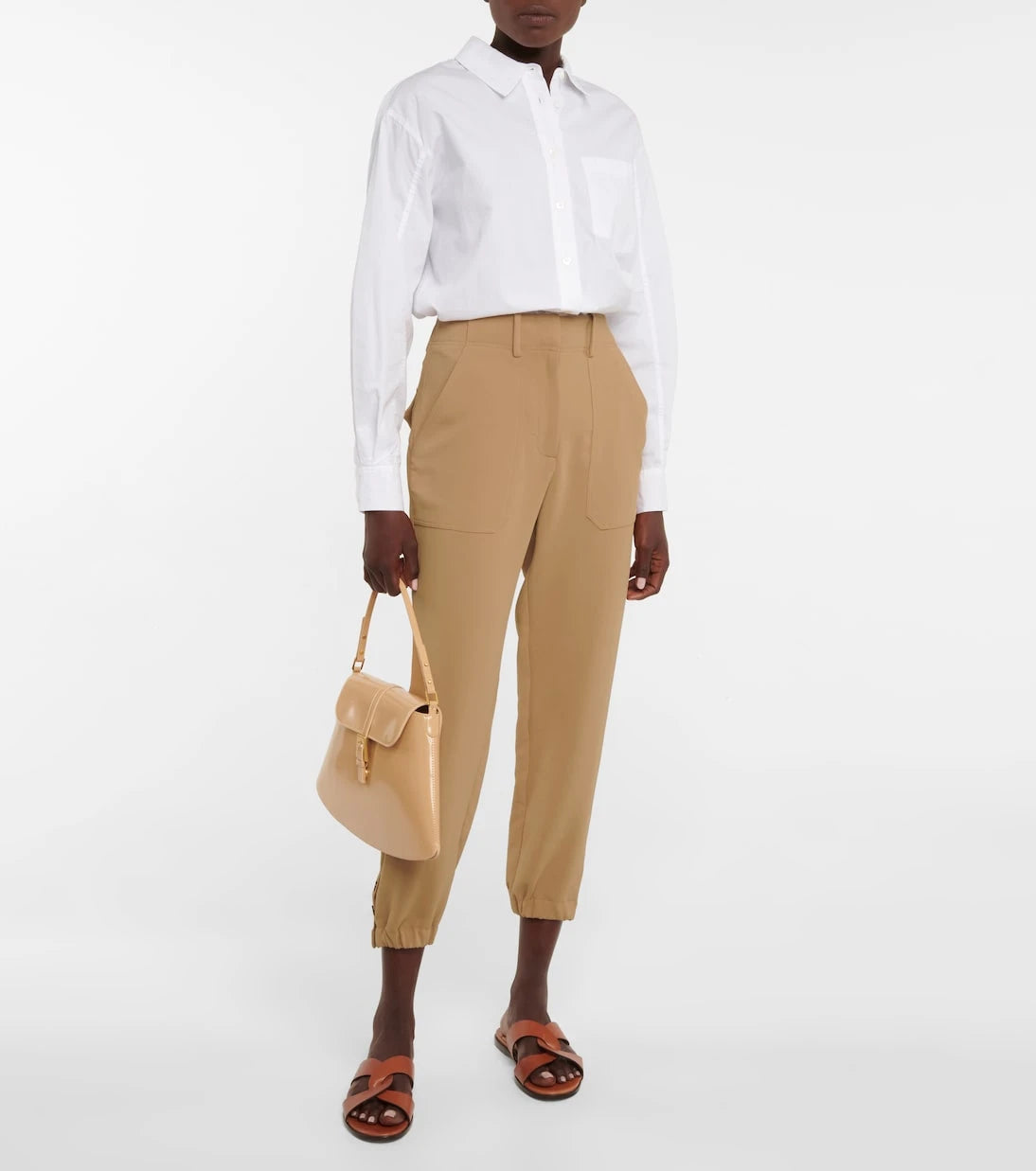Veronica Beard - Manisha cropped sweatpants