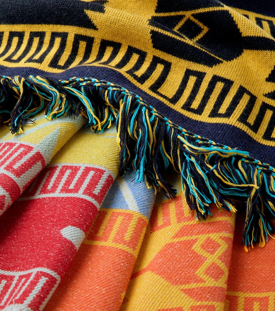 Alanui - Icon wool-blend jacquard blanket