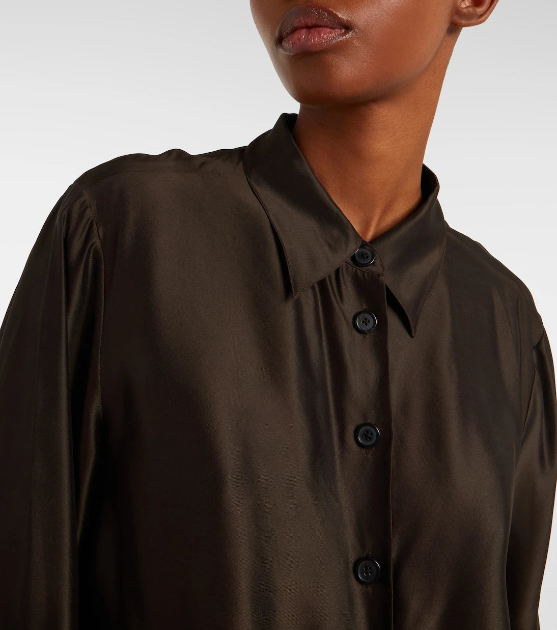 Khaite - Auryn twill shirt