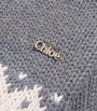 Chloé Kids Cotton-Wool Fair Isle Sweater (4-5 Years)