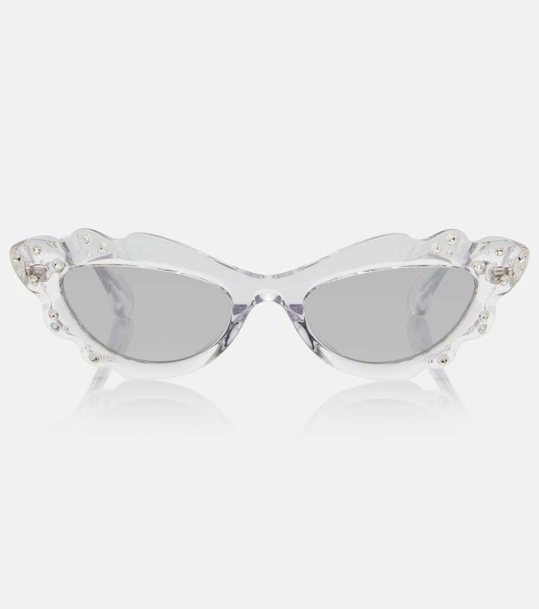 Aquazzura - Palm Babe embellished cat-eye sunglasses