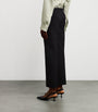 Max Mara Black Gabardine Slim Trousers