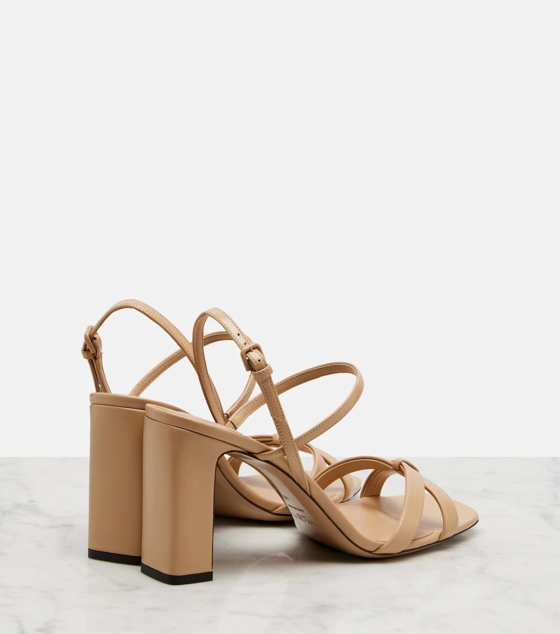 Jimmy Choo - Elsy leather slingback sandals