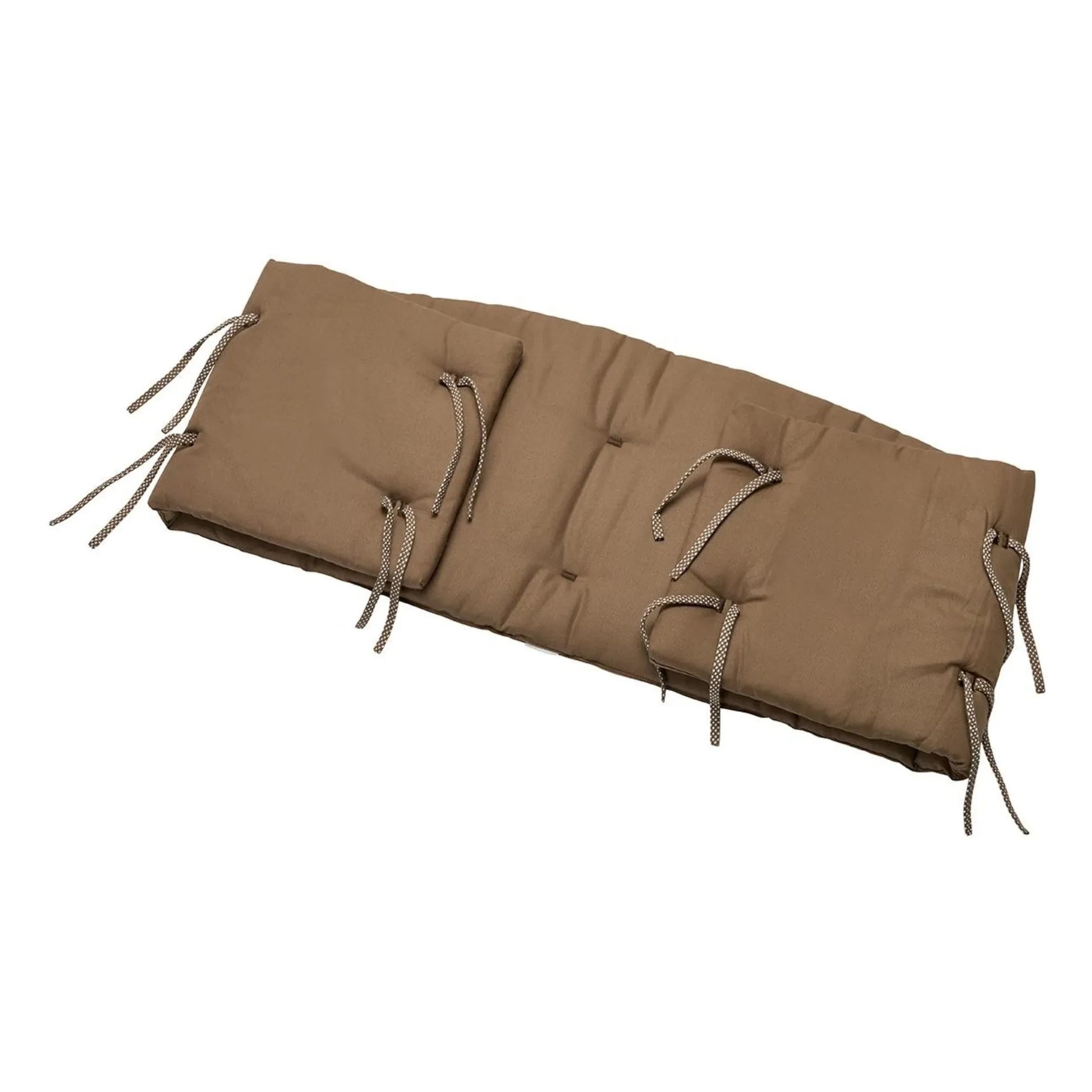Leander - Classic bumper pad in organic cotton | Mocha