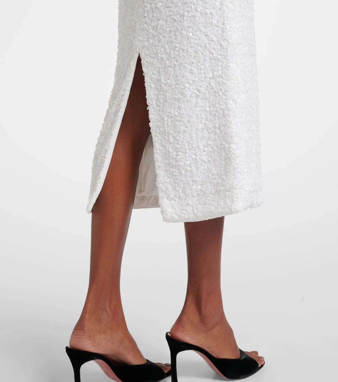 Rotate - Sequined pencil skirt