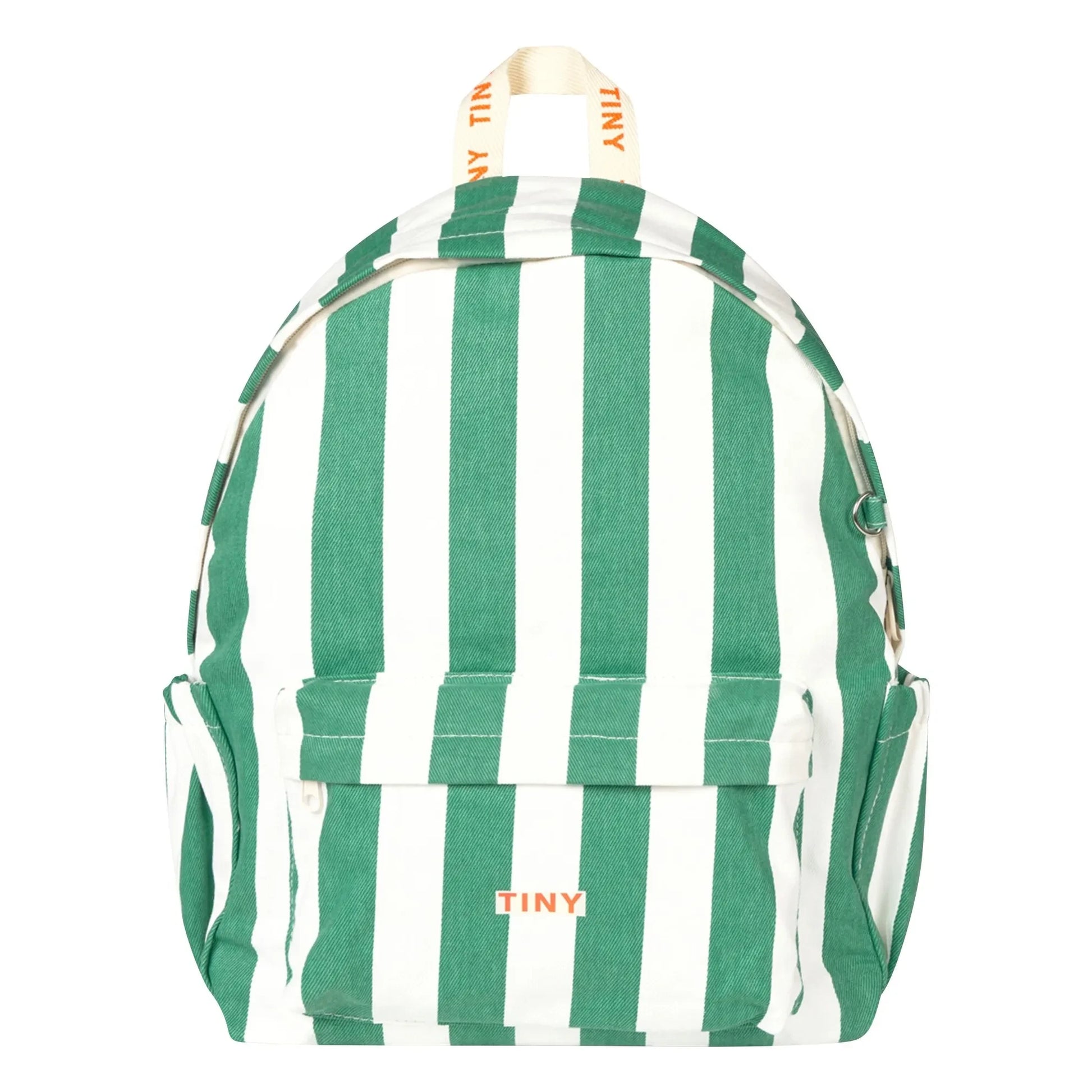 Tinycottons - Striped Backpack | Green