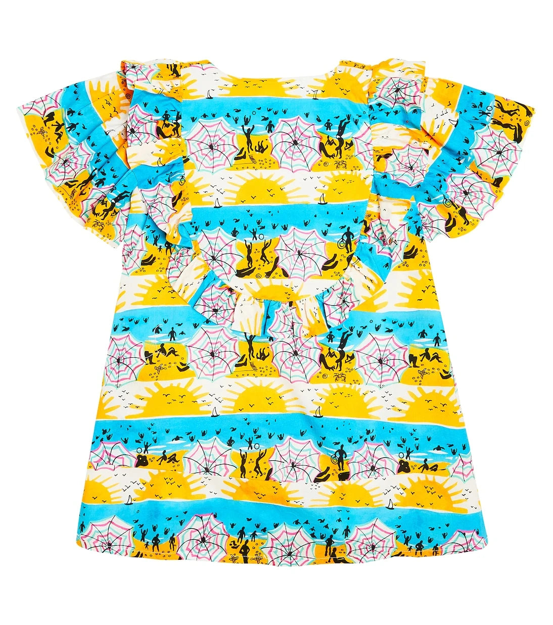 Morley - Ummy ruffled printed cotton dress