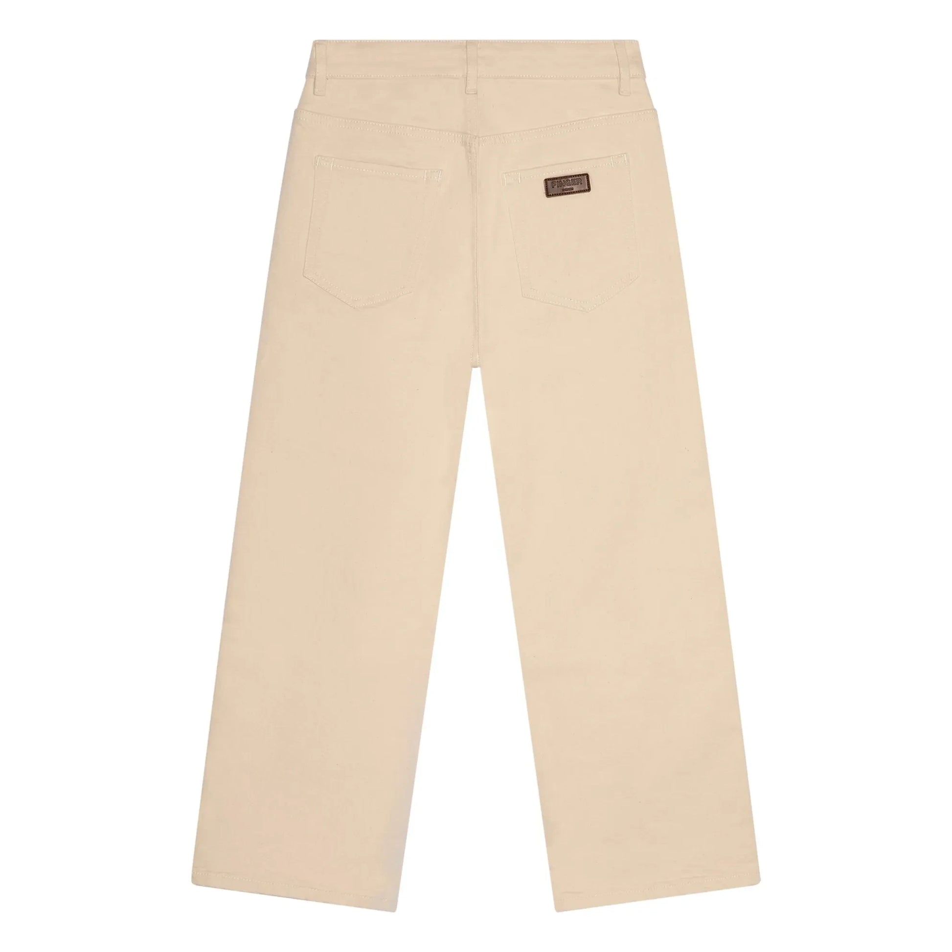 Finger in the nose - Jean Large Rodeo | Ecru