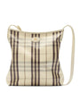 Burberry Small Canvas Highlands Shoulder Bag
