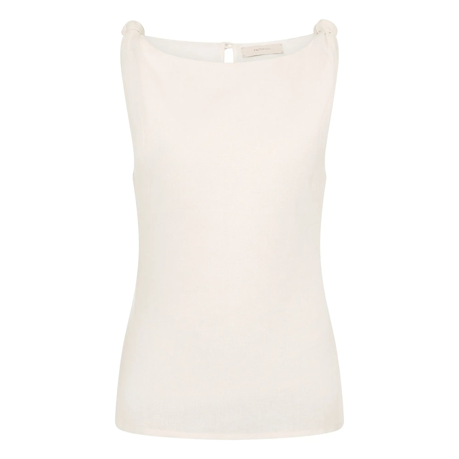 Faithfull the Brand - Top Flor Linen | Ecru