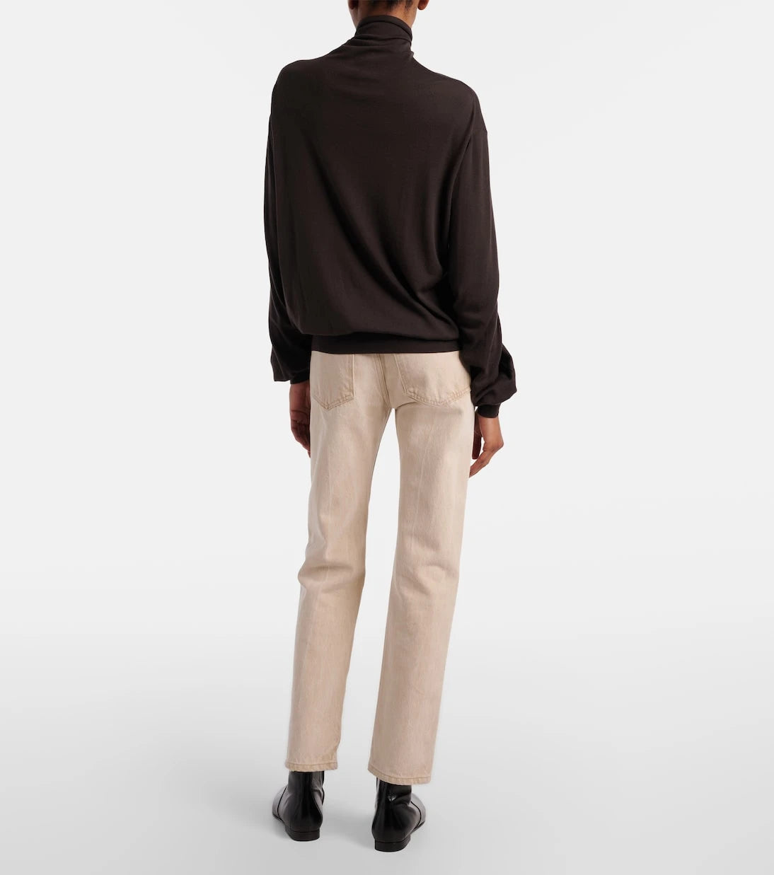 Khaite - Finley cropped straight jeans