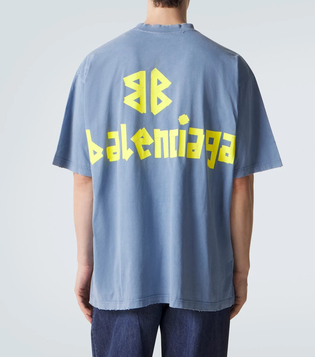 Balenciaga - Tape Type cotton jersey T-shirt