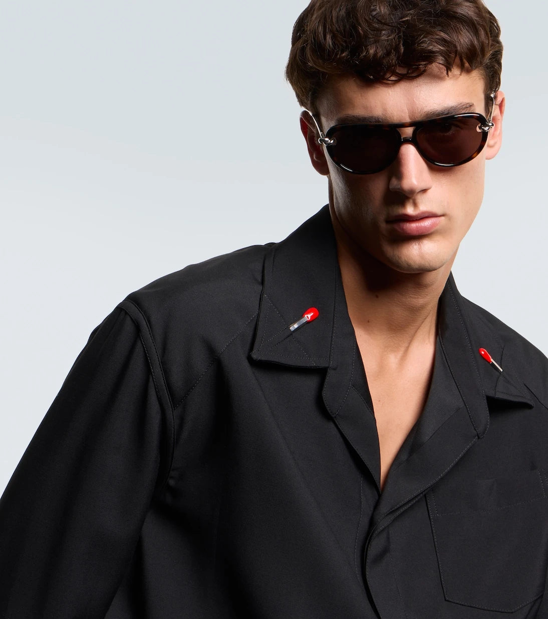 Bottega Veneta - New Knot pilot güneş gözlüğü