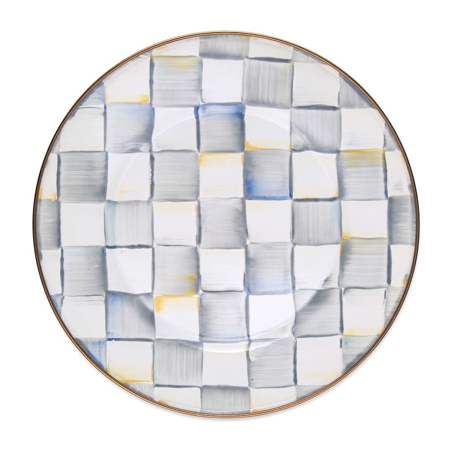 Sterling Check Dinner Plate (25cm)