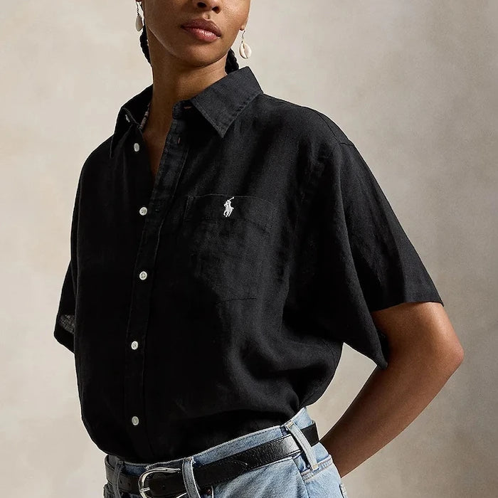 Polo Ralph Lauren риза дамска от лен