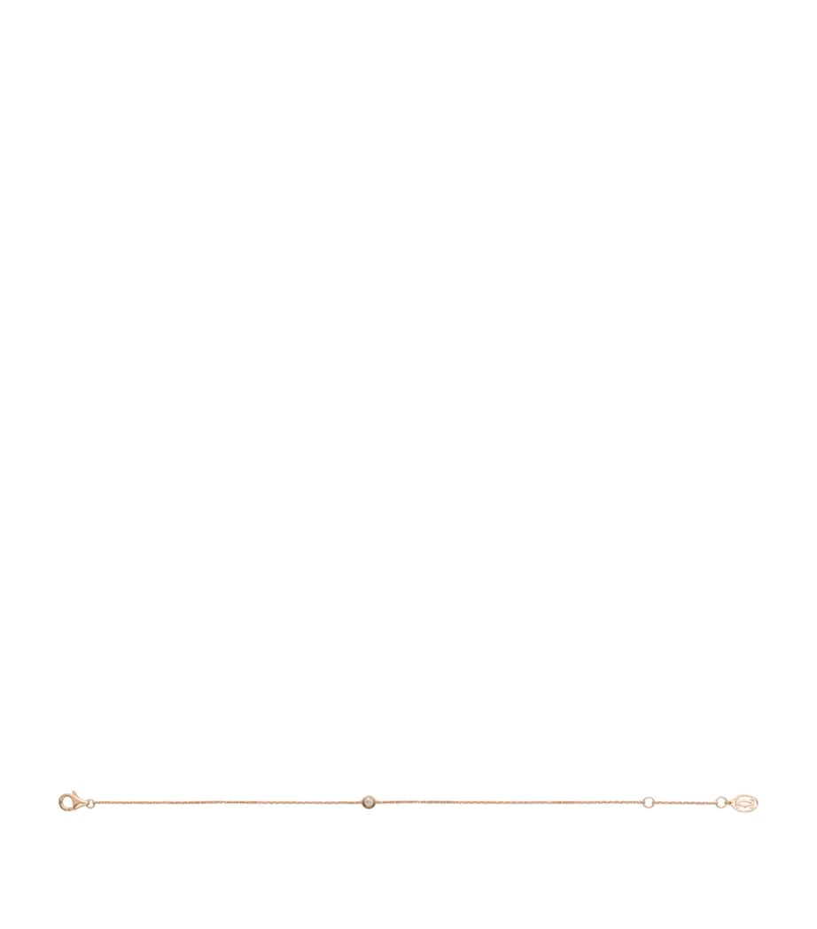 Extra-Small Rose Gold and Diamond Cartier d'Amour Bracelet