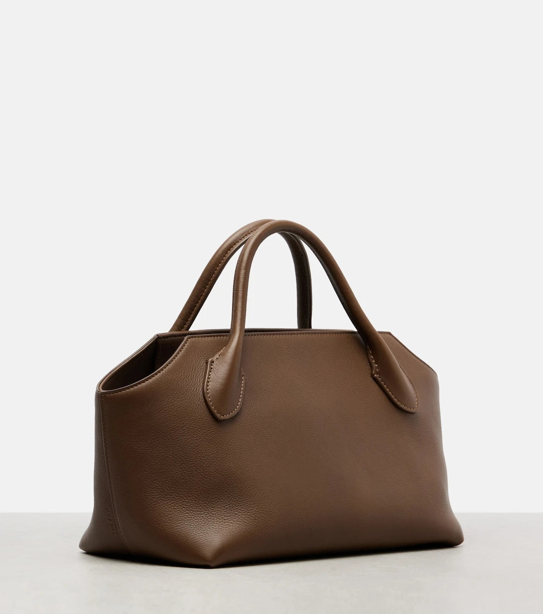 The Row - Terrasse leather top-handle bag