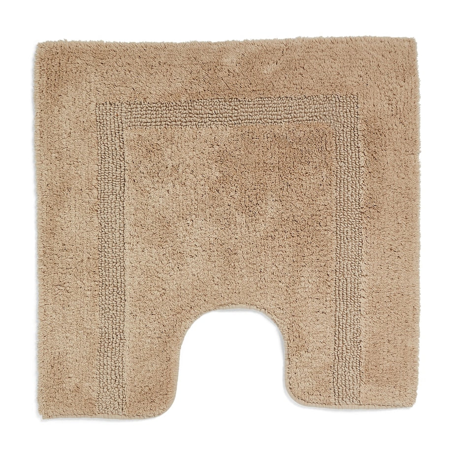 Cotton Reversible Pedestal Bath Mat (60cm x 60cm)