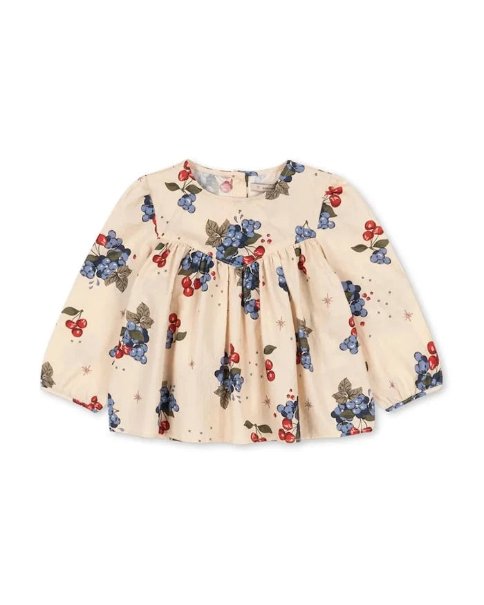 Детска памучна блуза Konges Sløjd AVI LS BLOUSE GOTS